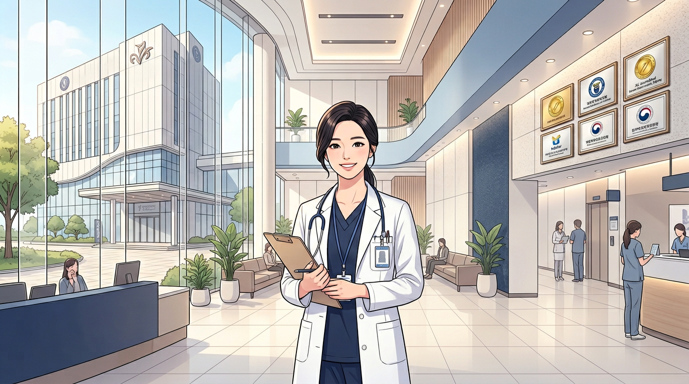 임신 초기 산전 관리 일러스트