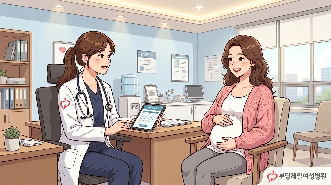 성남 출산병원 분만 예약 임신 주수별 타임라인