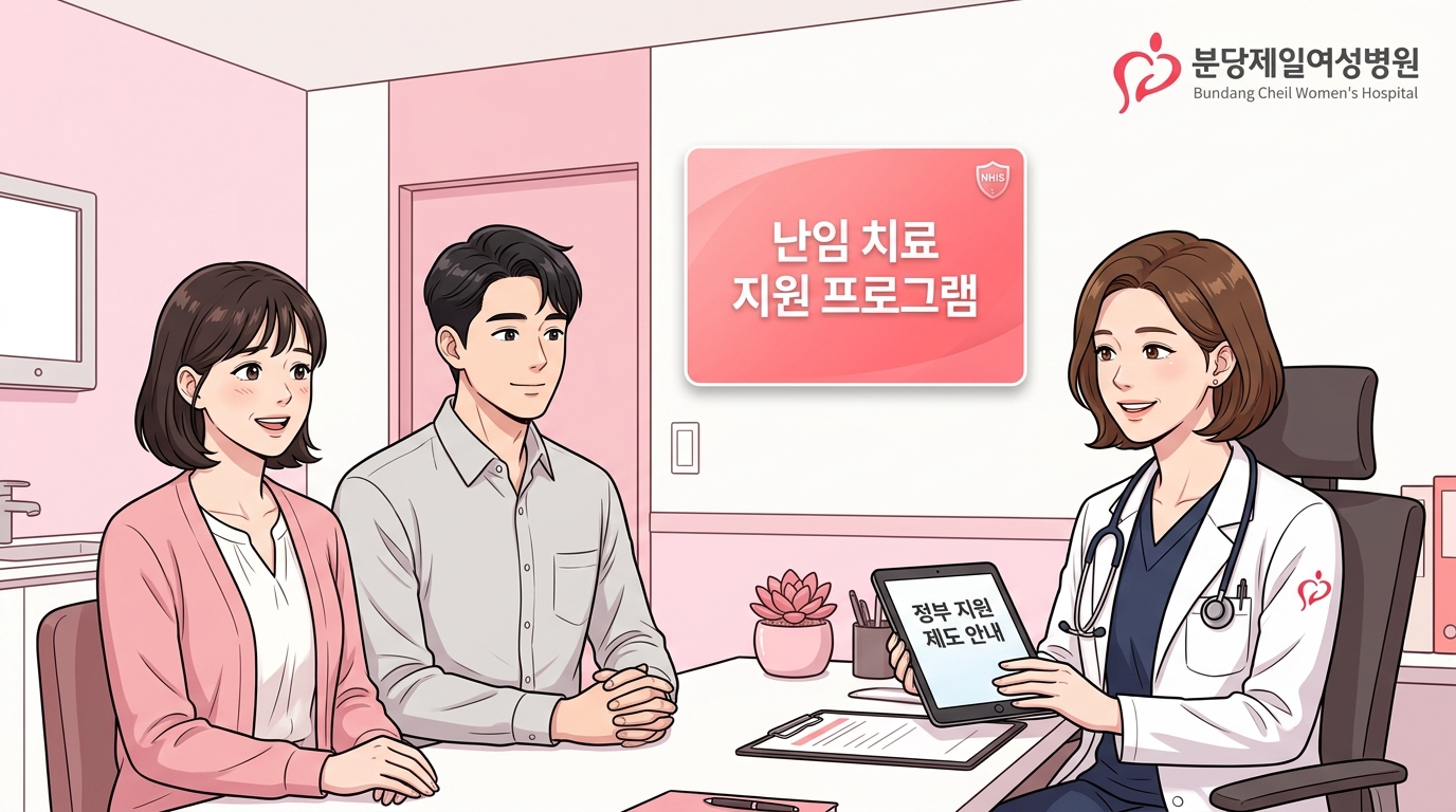 고령 산모 분당제일여성병원 전문의 상담 장면