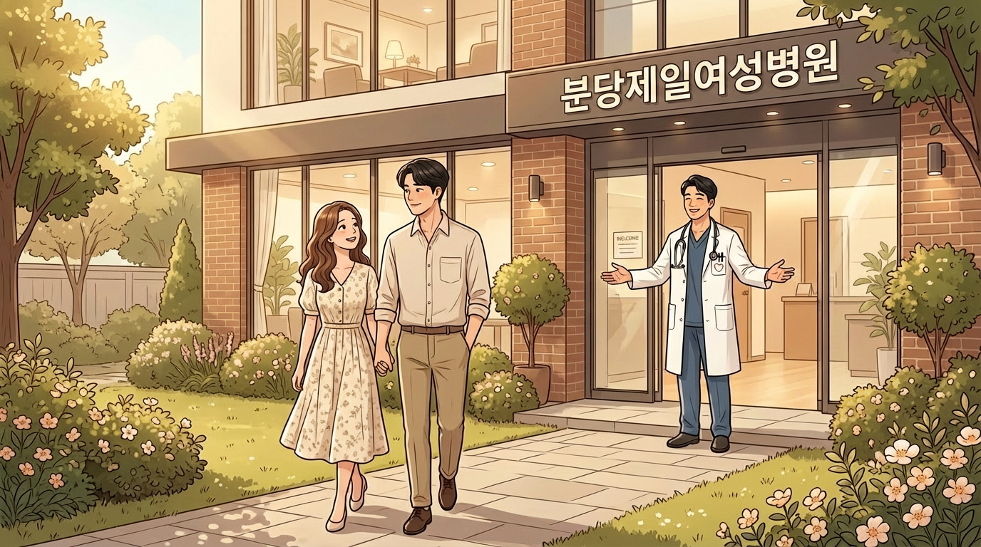 분당제일여성병원 임신 초진 예약