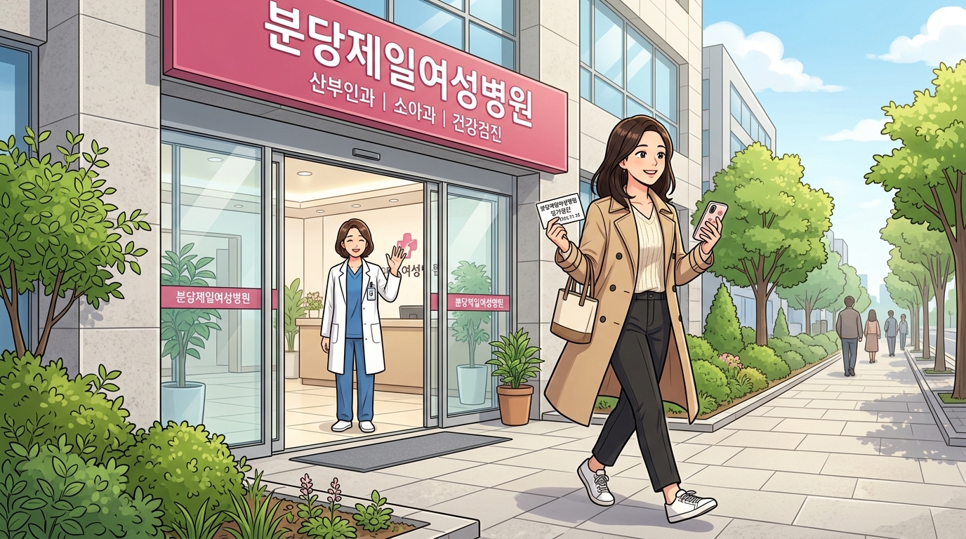 분당제일여성병원 고령 산모 진료 예약