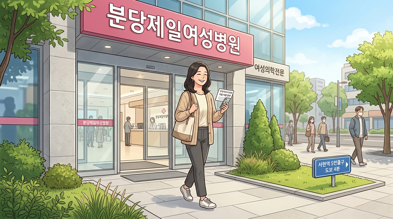 분당제일여성병원 성남 산부인과 예약