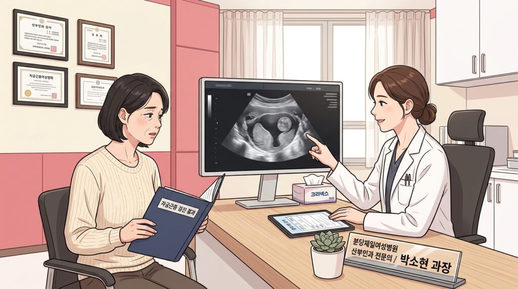 공원 산책 임산부을 담은 이미지로 나무가 있는 공원 길을 걷는 임산부의 모습으로 임신 중 가벼운 운동과 활력을 표현한 이미지다. 분당제일여성병원의 전문적인 여성·임신·출산 의료 서비스를 보여준다.