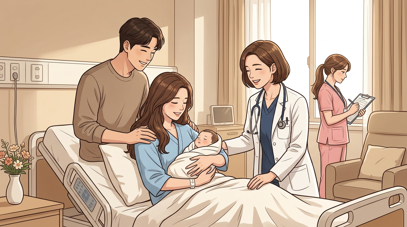 분당제일여성병원 임신 초기 관리 사례