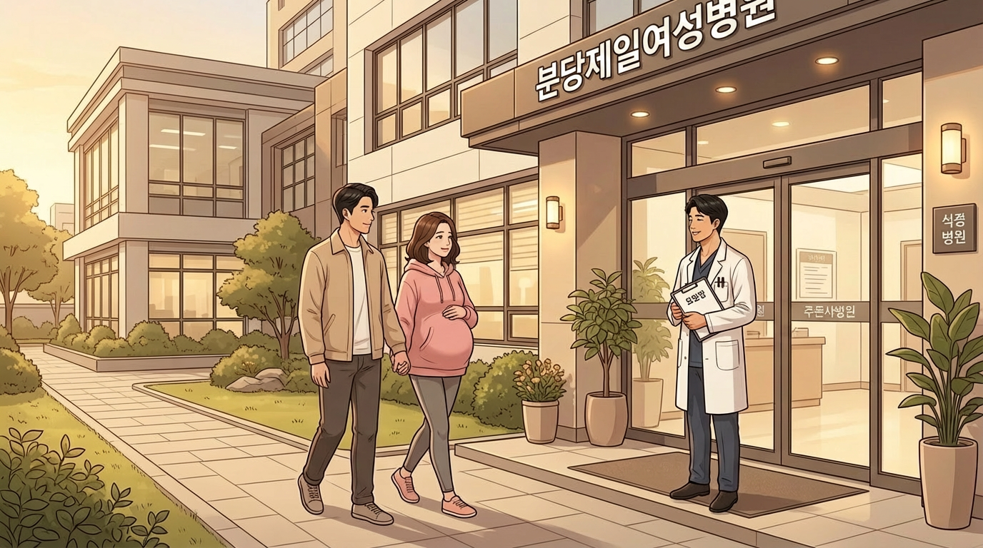 분당제일여성병원 임신 초기 진료 예약