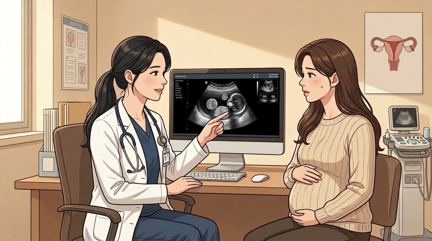 역아 교정 방법 4가지와 둔위 자세 3가지 구분, 외회전술 시행 시기와 분만 방법 결정 기준을 안내하는 분당제일여성병원 임신 후기 진료 콘텐츠 대표 이미지