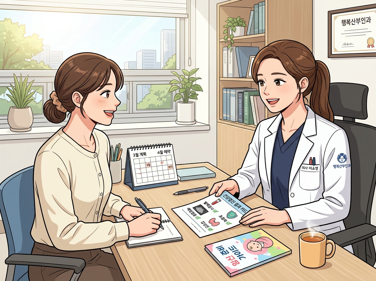임신 초기 1~12주 주별 체크리스트